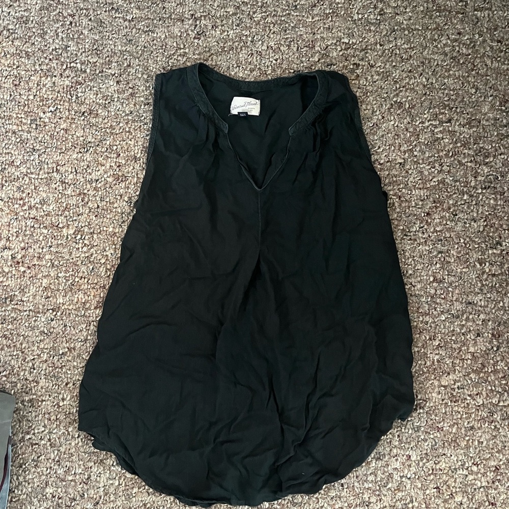 Black dress tank top